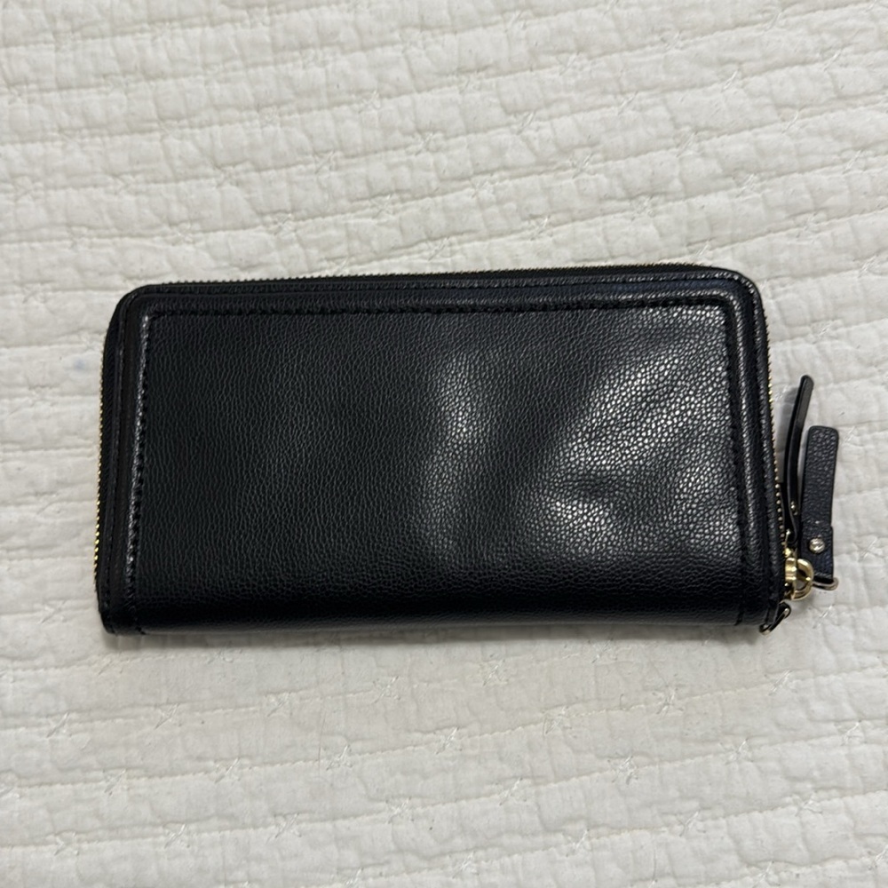 NWOT Kate Spade Black Zip Wallet - Picture 3 of 5